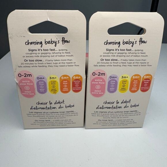 Tommee Tippee Natural Start Extra Slow Flow Nipples – 0–2M – 2 Packs - Picture 3 of 3